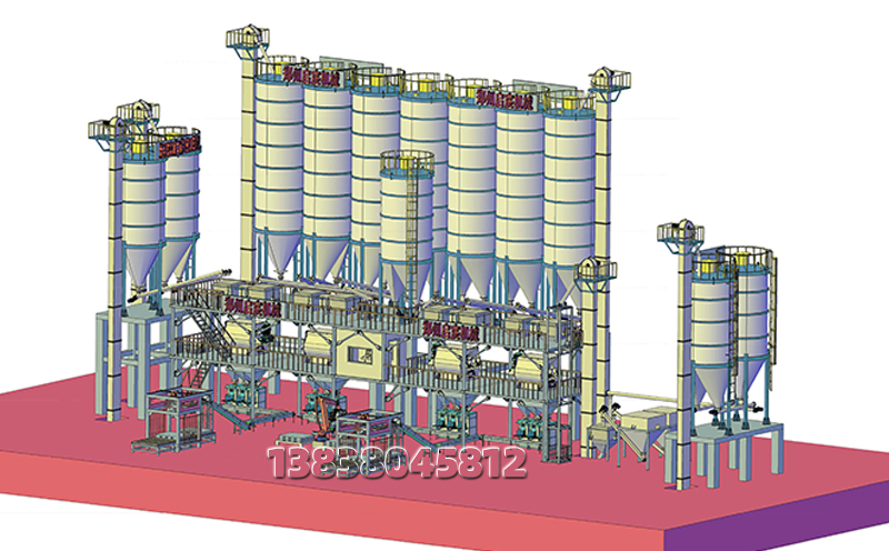 福建干粉砂浆设备